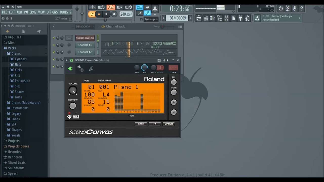 Roland virtual sound canvas software online